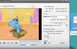 Aoao SWF to GIF Converter screenshot 1