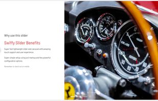 Slider and carousel example