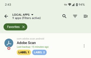 Swift Backup screenshot 1