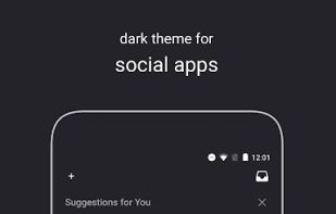 Swift Dark Substratum Theme screenshot 1