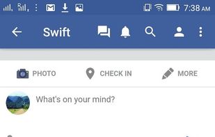 Swift for Facebook Lite screenshot 1