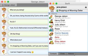 Swift XMPP Client screenshot 1