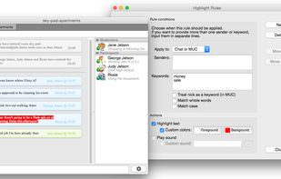 Swift XMPP Client screenshot 1