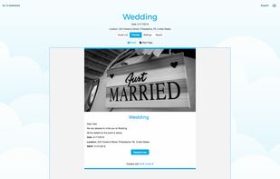 Swift Invites app: Event Email Invite & Web Page Preview