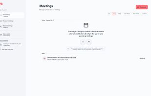 Meeting recording assistant