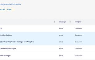 Help Center Translate