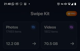 Swipe to Delete: Photo Cleaner screenshot 1