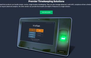 SwipeClock offers the latest in clock hardware equiped with Clock Logic