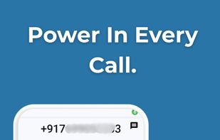 In Call screen of the app.