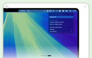 Switch multiple magic devices between macs at the same time