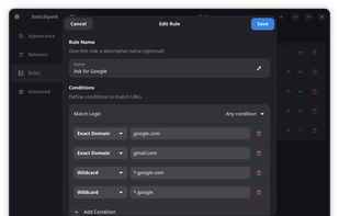 Switchyard screenshot 2