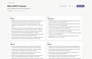 SWOTPal screenshot 2