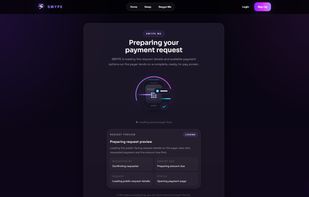 Non-custodial crypto payment requests