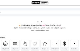SymbolSelect screenshot 1