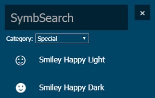 SymbSearch screenshot 2