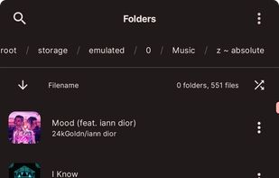 Symphony Music Player screenshot 1