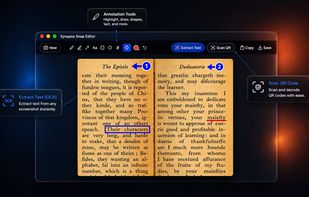Screenshot, OCR, annotations 