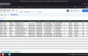 The attached screenshot displays a sample of the raw data columns. The application is designed to extract these specific fields exclusively.