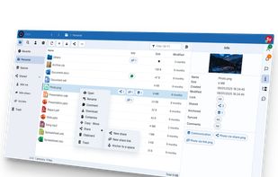 Sync-in screenshot 1
