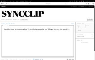 SyncClip screenshot 1