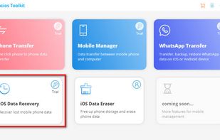 Syncios Data Recovery screenshot 1