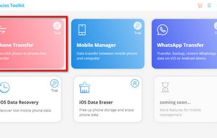 Syncios Data Transfer screenshot 1