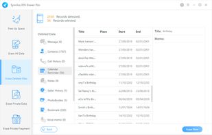 browse and remove deleted files