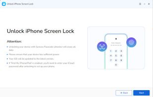 Syncios Passcode Unlocker screenshot 2