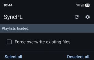 SyncPL screenshot 2