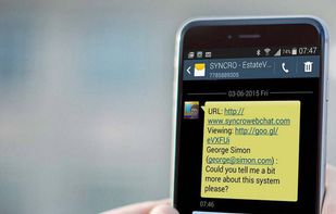 SYNCRO Website Chat to Text screenshot 1