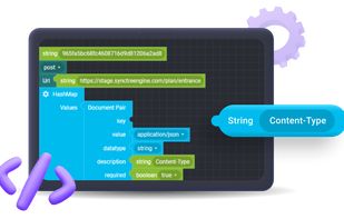 SyncTree STUDIO, a solution for building backend business logic with block coding