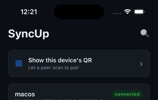 SyncUp (Syncthing) screenshot 2