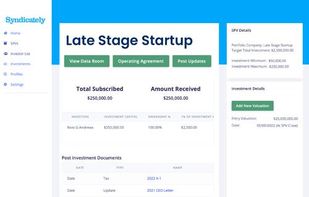 Syndicately screenshot 1