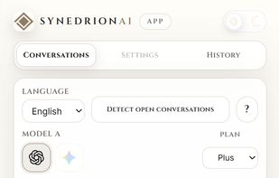 Select AI providers and existing conversations to participate in a structured multi-AI debate.