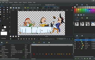Synfig Studio screenshot 1