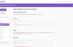 Syntax DB screenshot 1