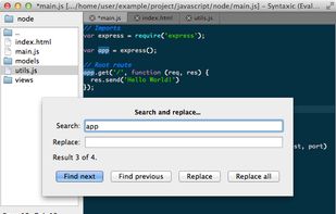 Syntaxic screenshot 1