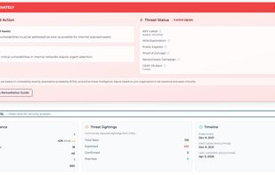 Vulnerability threat status, remediation and threat indicators (CVE-2021-44228)