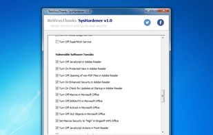 SysHardener screenshot 3