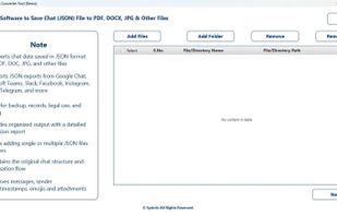 SysInfo JSON Converter screenshot 1