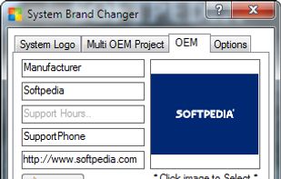 System Brand Changer screenshot 1