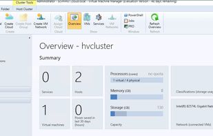 System Center Virtual Machine Manager screenshot 1