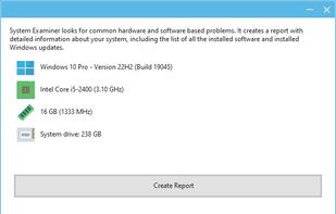 System Examiner screenshot 1