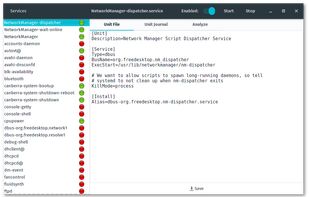 systemd-manager screenshot 1