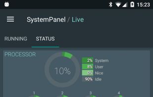 SystemPanel (series) screenshot 2
