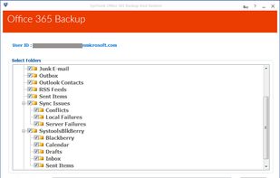 Select data to be exported into PST