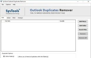 Outlook duplicate remover