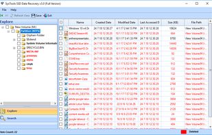 After that you can preview your recovered data