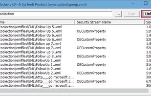SysTools UnBlocker screenshot 2