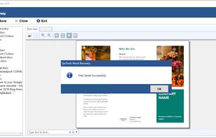 Word File Repaired Successfully